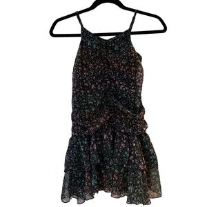 Flowers by Zoe rainbow ruffle dress - size M